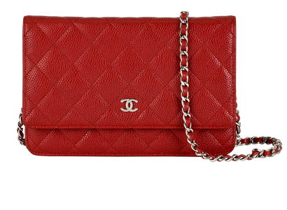 WOC, &pound;2,800, Handbags, Red, Caviar Leather, Front view